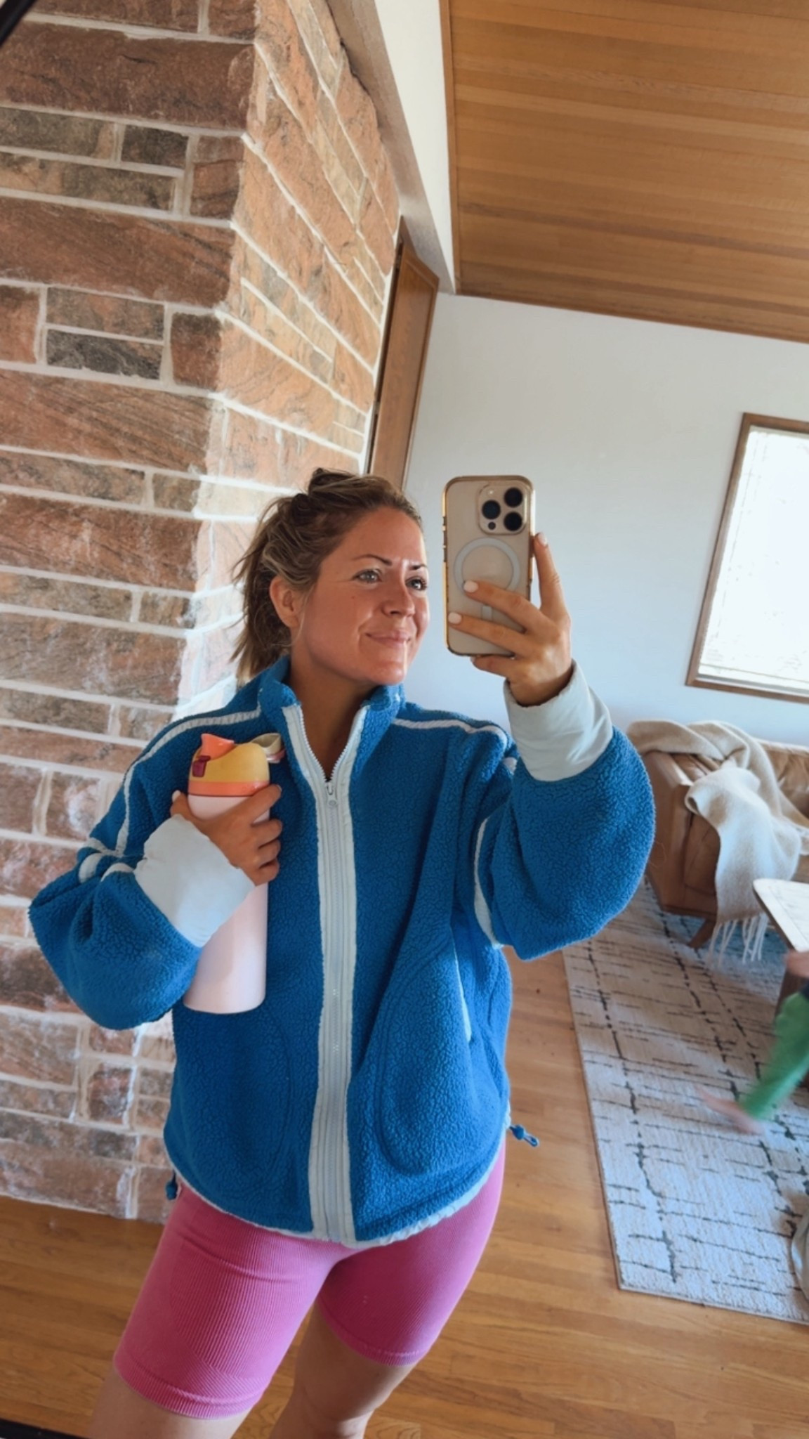 Free People look for less full zip fleece sweatshirt from Amazon! Wearing a S.

#LTKSaleAlert #LTKPetite #LTKActive