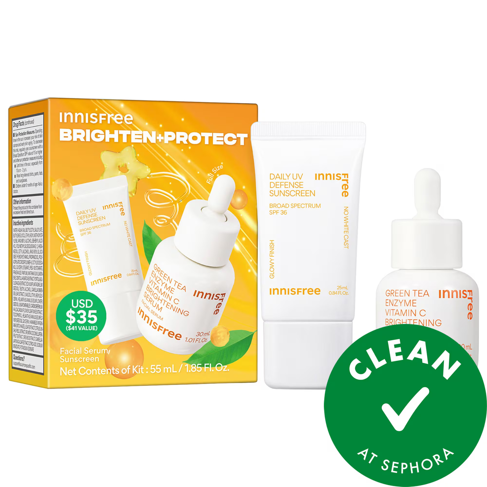 innisfree Brighten + Protect Set | Sephora (US)