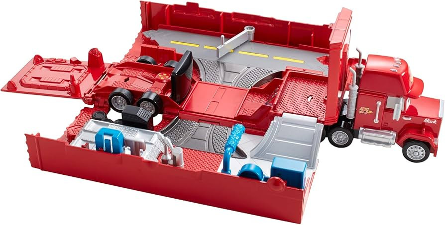 DisneyPixar Cars Mack Hauler, Movie Playset, Toy Truck and Transporter, Racing Details for Story ... | Amazon (US)