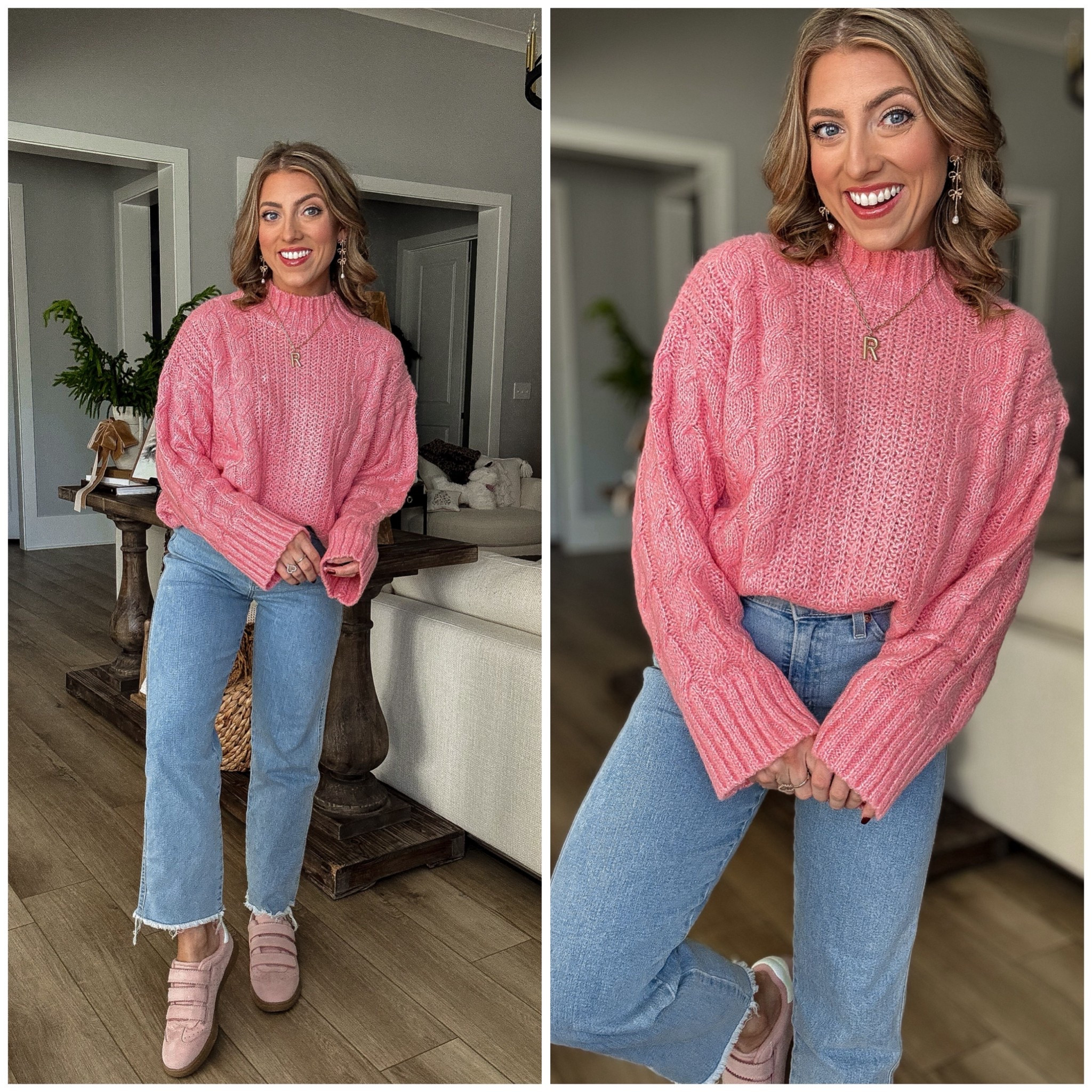 This head-to-toe Walmart outfit is such a good everyday look — comfy, cute, and SO affordable 💕🙌 Every single piece is from Walmart and on an amazing price right now.

The cozy knit sweater is on sale for just $21, the jeans are only $15 (yes, really 😍), and the sneakers are $30 and perfect for all-day wear. This outfit is easy, flattering, and perfect for mom life, errands, casual days, or weekend plans — and it looks way more expensive than it is.

✨ Outfit details:
• Walmart knit sweater – $21 (on sale)
• Walmart jeans – $15
• Walmart sneakers – $30
• Comfy, casual, and affordable
• Easy everyday styling

Everything is linked in LTK + Walmart so you can grab it while sizes and colors last 🤍

#WalmartFashion #WalmartFinds #WalmartStyle #AffordableFashion #BudgetStyle #EverydayOutfit #CasualStyle #MomStyle #HeadToToeWalmart #LTKFinds #WalmartSale