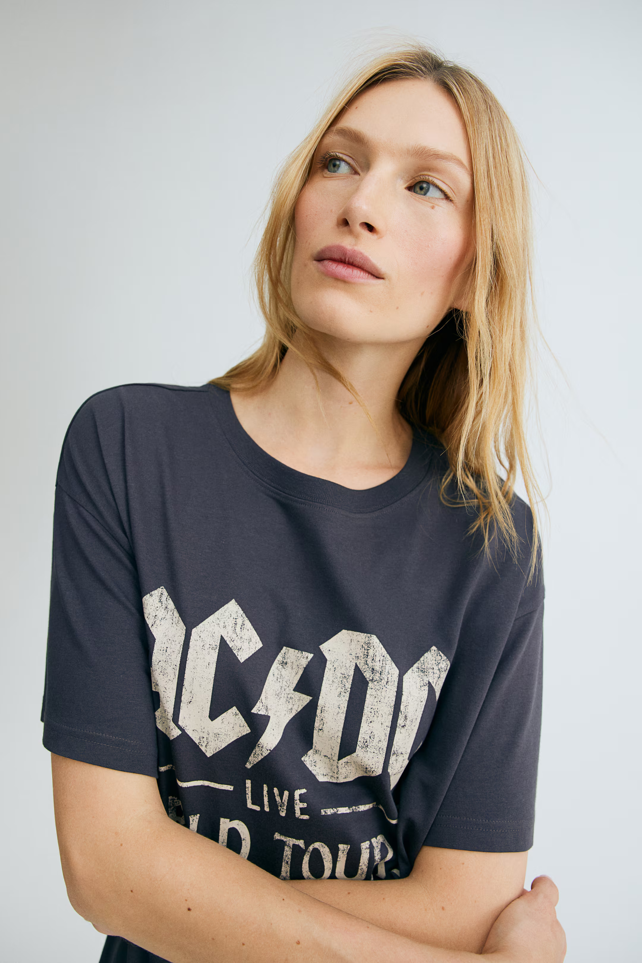 Oversized Printed T-shirt | H&M (US + CA)