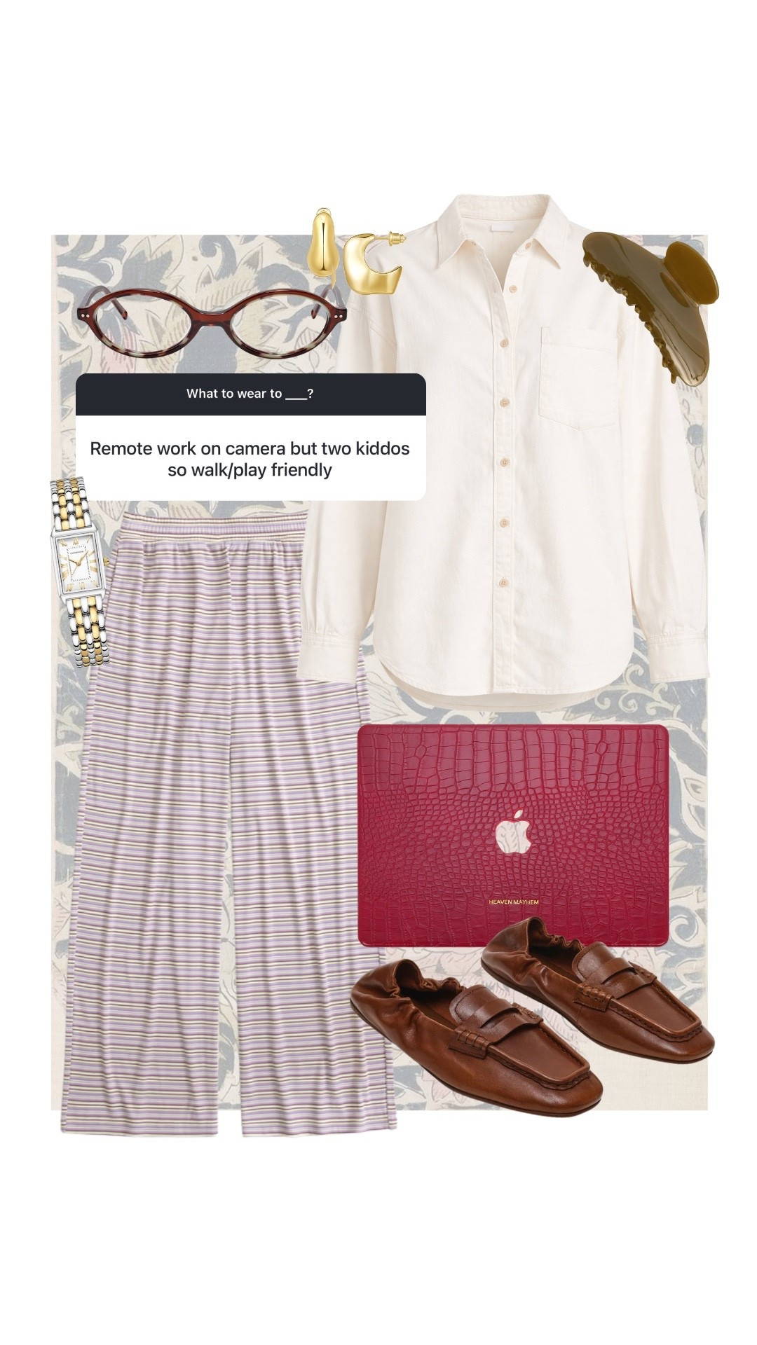 What to wear for remote work on camera, also kid friendly! Code AFKATHLEEN for 15% off pants!  #kathleenpost

Work from home, running errands outfit, comfy casual look

#LTKdayinmylife #LTKSeasonal #LTKootd