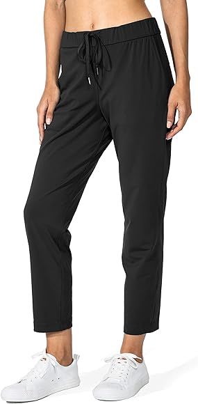 G Gradual Women's Pants with Deep Pockets 7/8 Stretch Ankle Sweatpants for Golf, Athletic, Lounge... | Amazon (US)