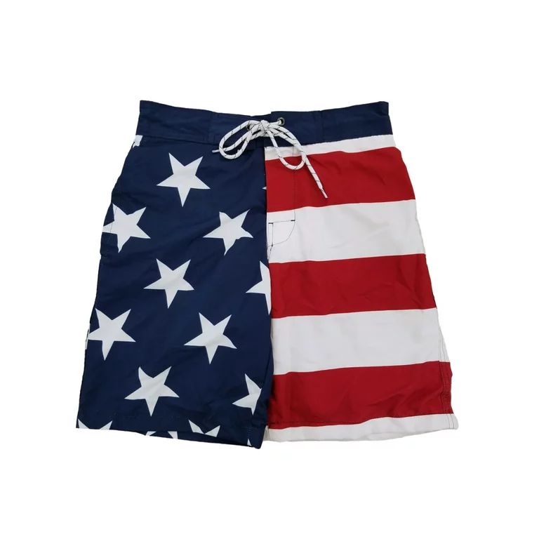 Mens USA Patriotic US Flag American Flag Swim Trunks Board Shorts - Walmart.com | Walmart (US)