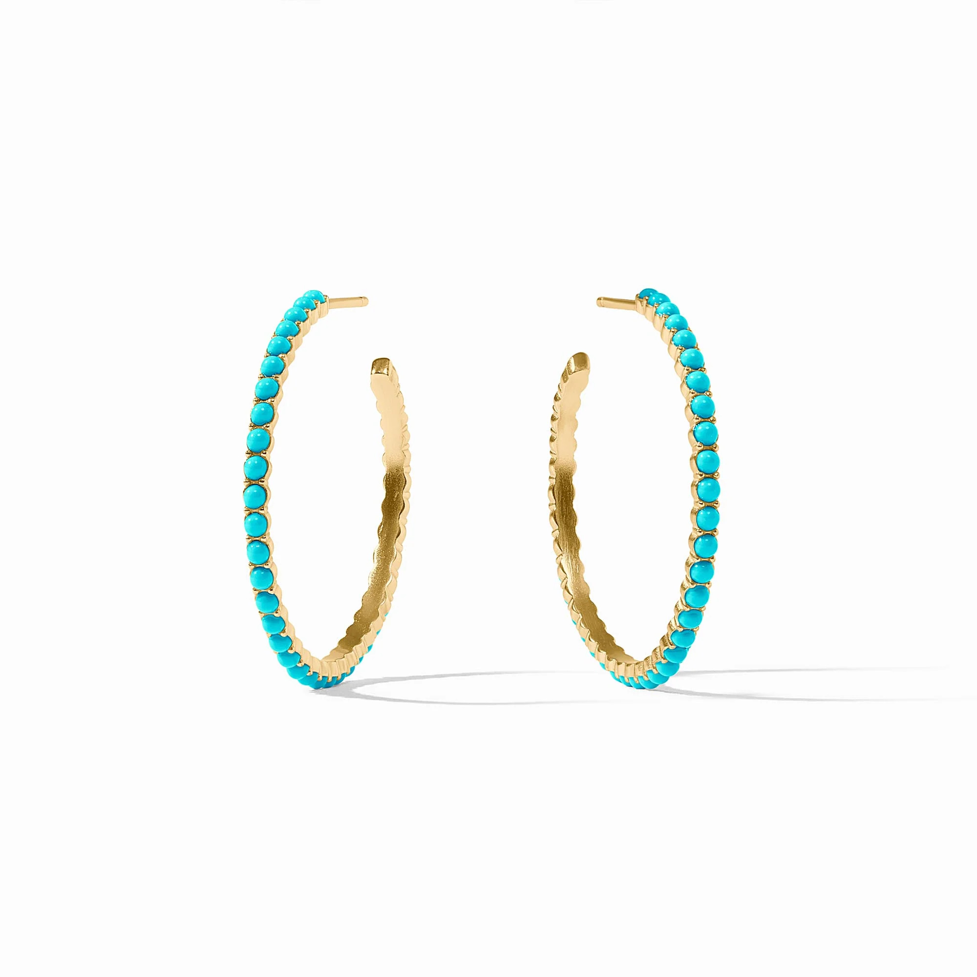 Juliet Pearl & Gold Hoop Earrings | Julie Vos | Julie Vos