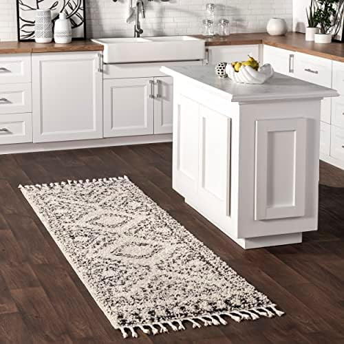 Well Woven Vihno Ivory Tribal Stripes Geometric Pattern Area Rug (3'11" x 5'3") | Amazon (US)