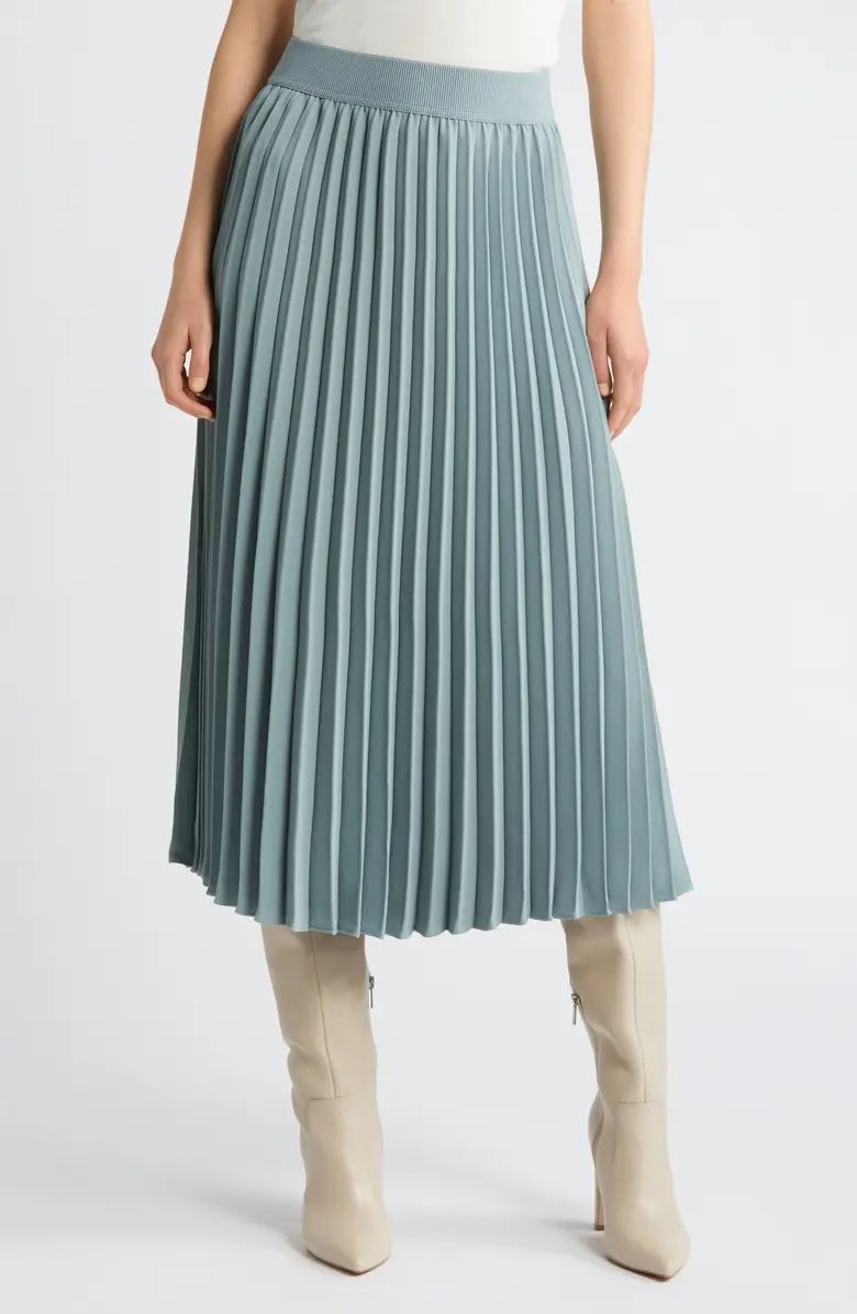 Nordstrom Pleated Midi Skirt | Nordstrom | Nordstrom