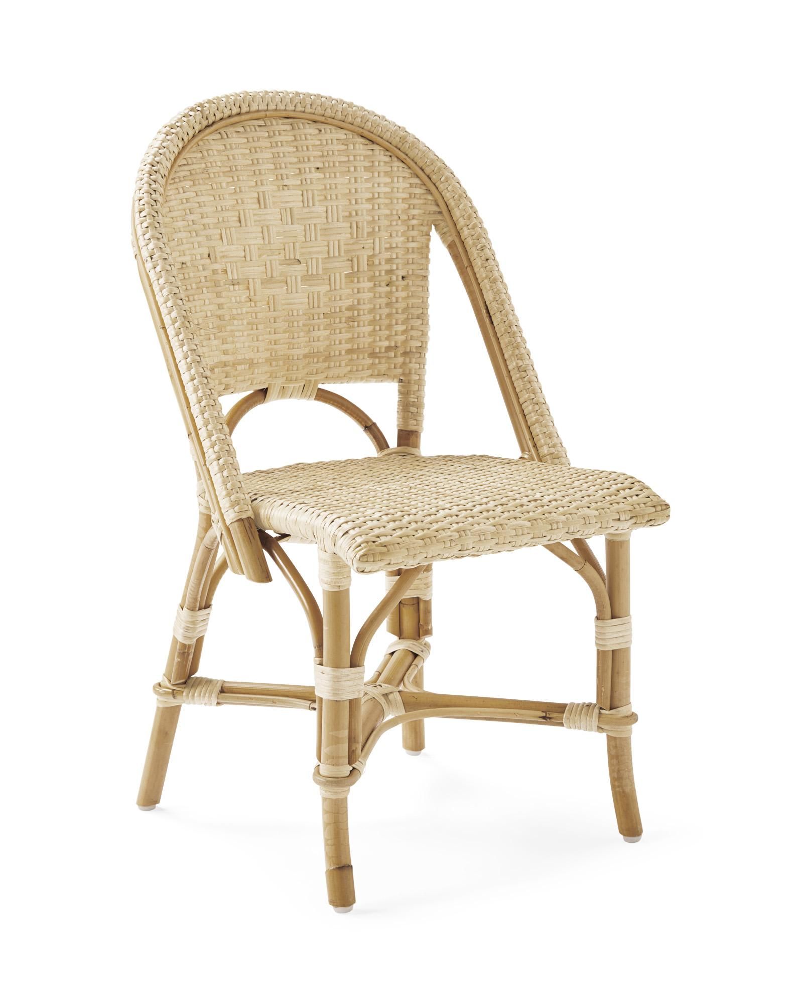 Kids' Sunwashed Riviera Rattan Chair | Serena and Lily