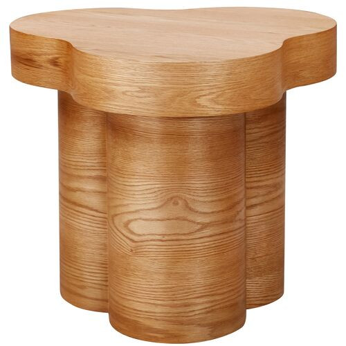 Jira Oak Side Table, Natural | One Kings Lane