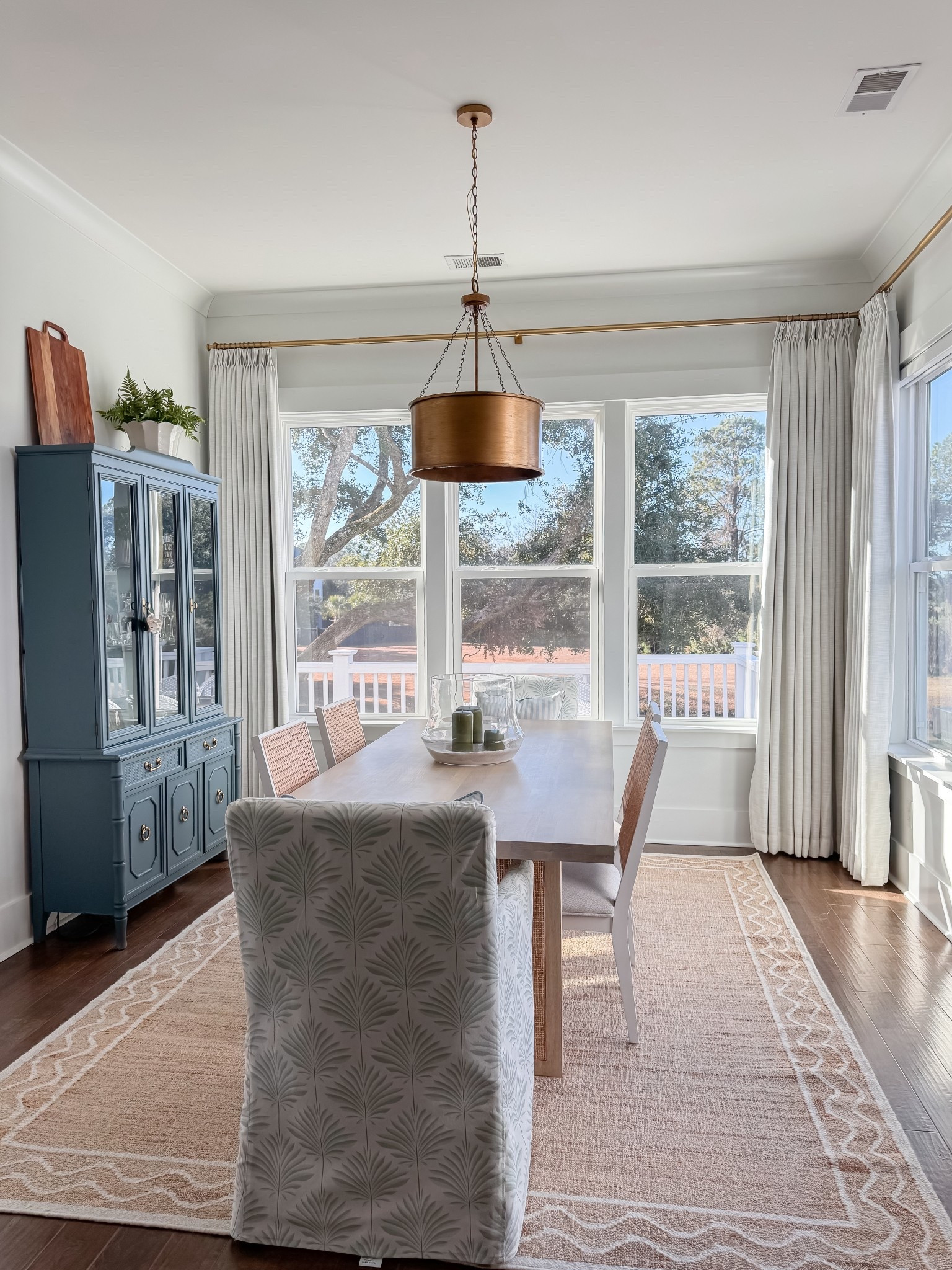 I love our classic coastal Serena & Lily catalog look in the dining room! Our cane backed chairs look exactly like S&L but I got all four for the price of one👊🏻
Blue cabinet is from FB Marketplace and I painted it SW Slate Tile

#LTKHome