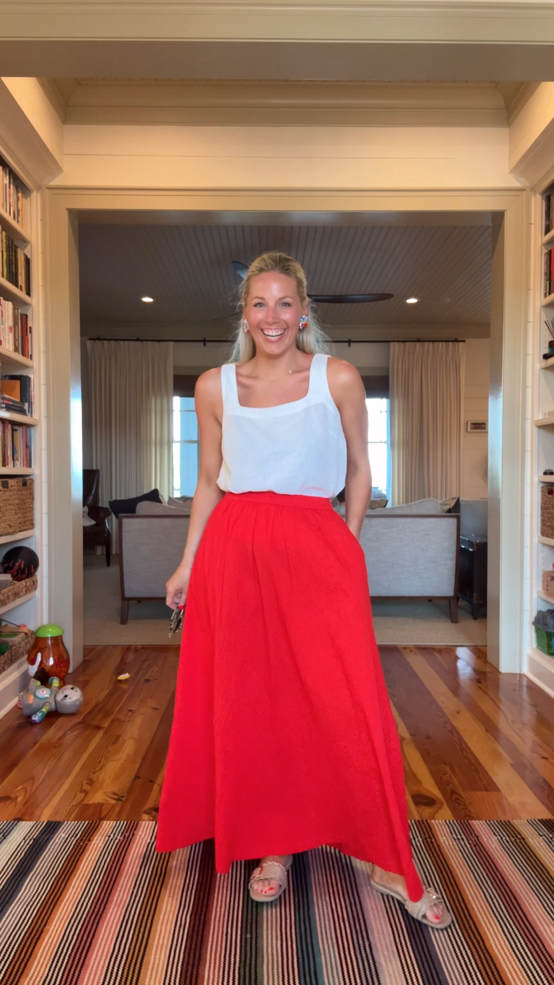 4th of July outfit from Target! Wearing size small in both but could’ve sized down to an XS! 

#LTKStyleTip #LTKFindsUnder50 #LTKFindsUnder100