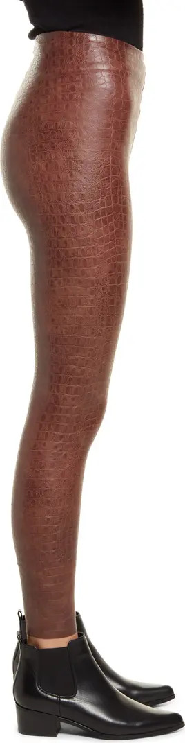 Commando Reptile Embossed Faux Leather Leggings | Nordstrom | Nordstrom