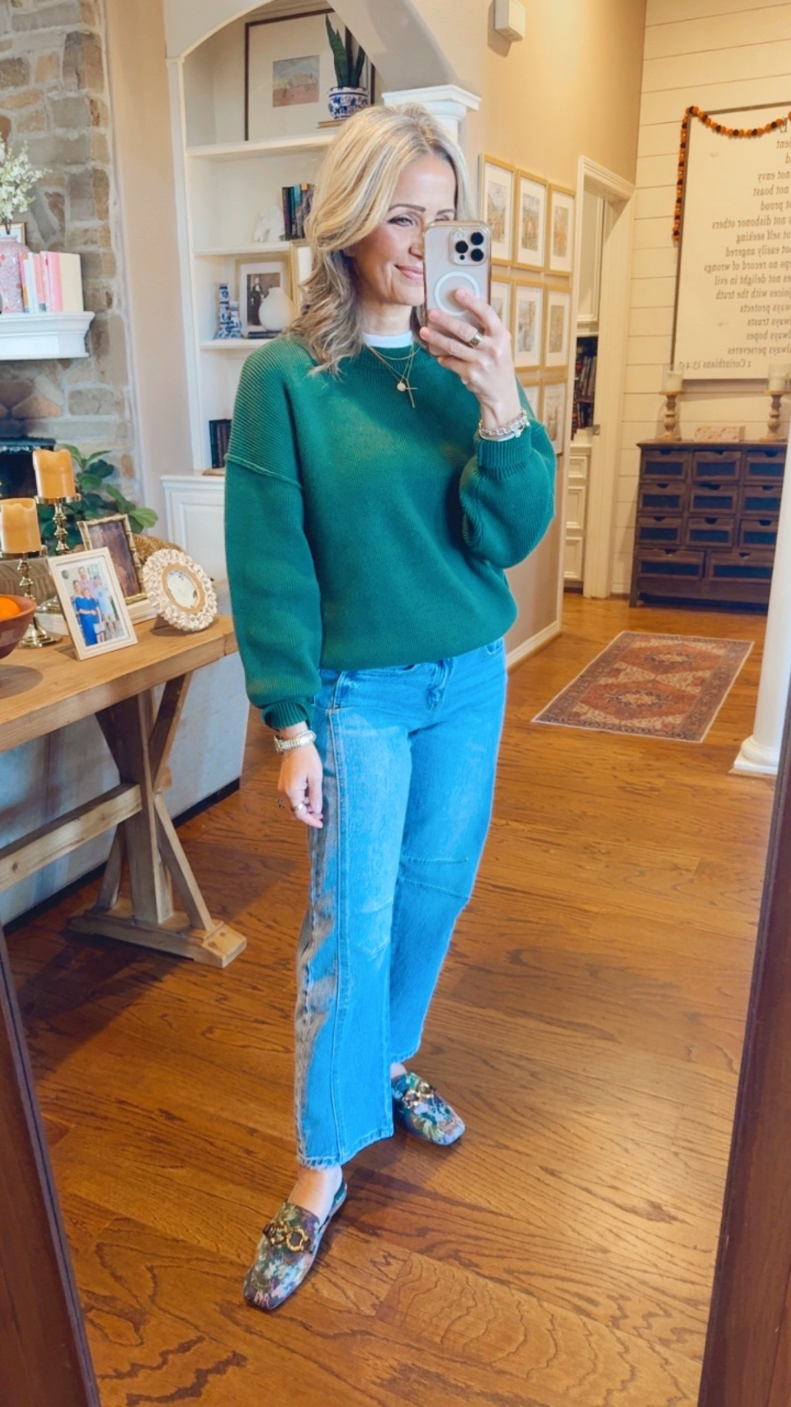 My favorite mules aren’t available anymore, but I linked some with the same vibe ✌🏼

#LTKOver40 #LTKgrwm #LTKmomlife