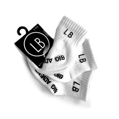 Baby Little Bipsy Logo 3 Pack Ankle Socks | Scheels