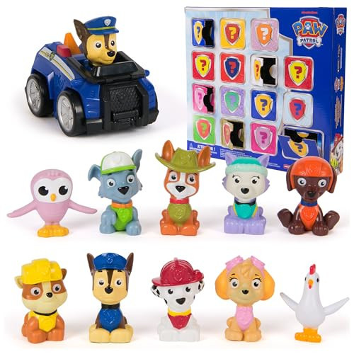 Paw Patrol Rewards Box Gift Pack, 8 Mini Figures, 2 Animal Figures, 4 Sticker Sheets & 1 Pup Squad Racer, Kids Toys for Boys & Girls Ages 3 and Up | Amazon (US)