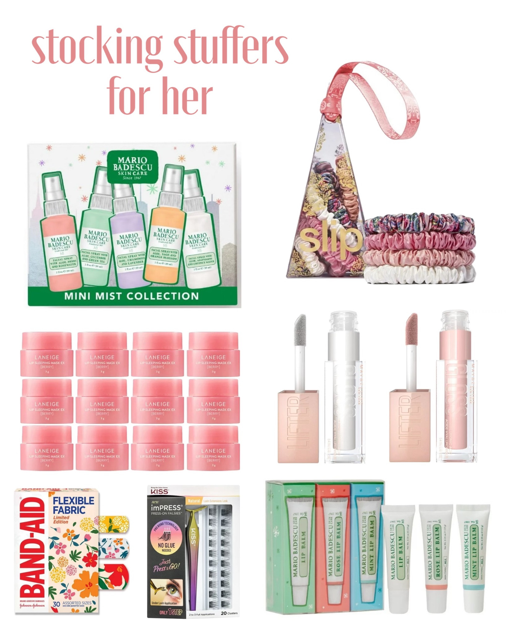 Stocking stuffers for her
