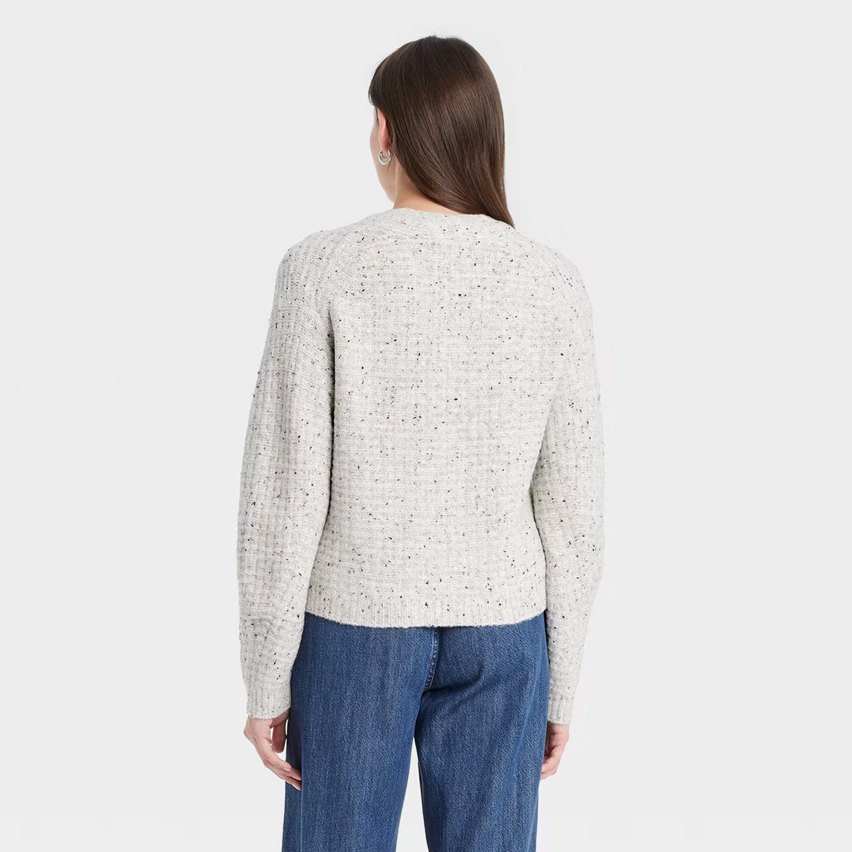 Women's Cozy Knit Button-Down Cardigan - Universal Thread™ Gray XS | Target