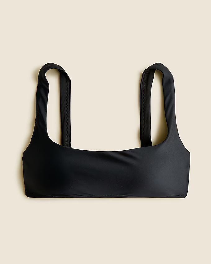 Squareneck bikini top | J. Crew US