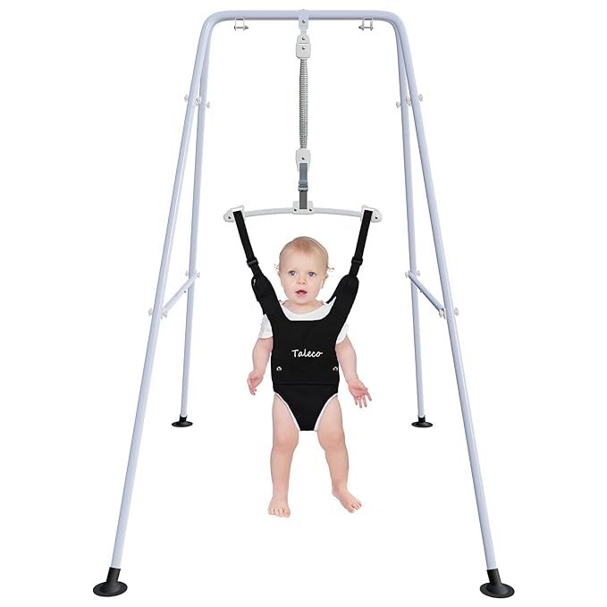 Baby Jumper with Stand,Baby Swing,Easy Set-Up,Baby Exerciser for Active Babies,Suitable for Indoo... | Amazon (US)