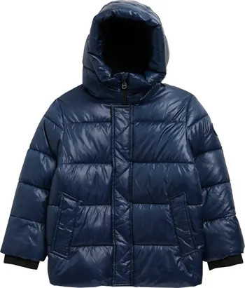 Kids' Hooded Puffer Jacket | Nordstrom Rack