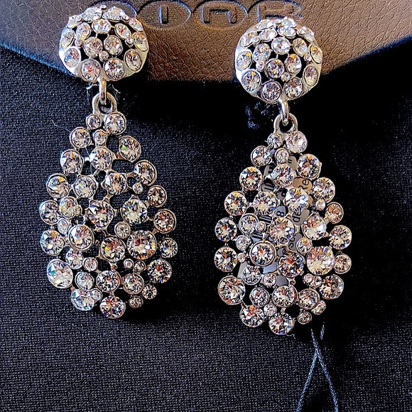 Beautiful brand new pair of Oscar de la Renta clip on earrings with tags. | Poshmark