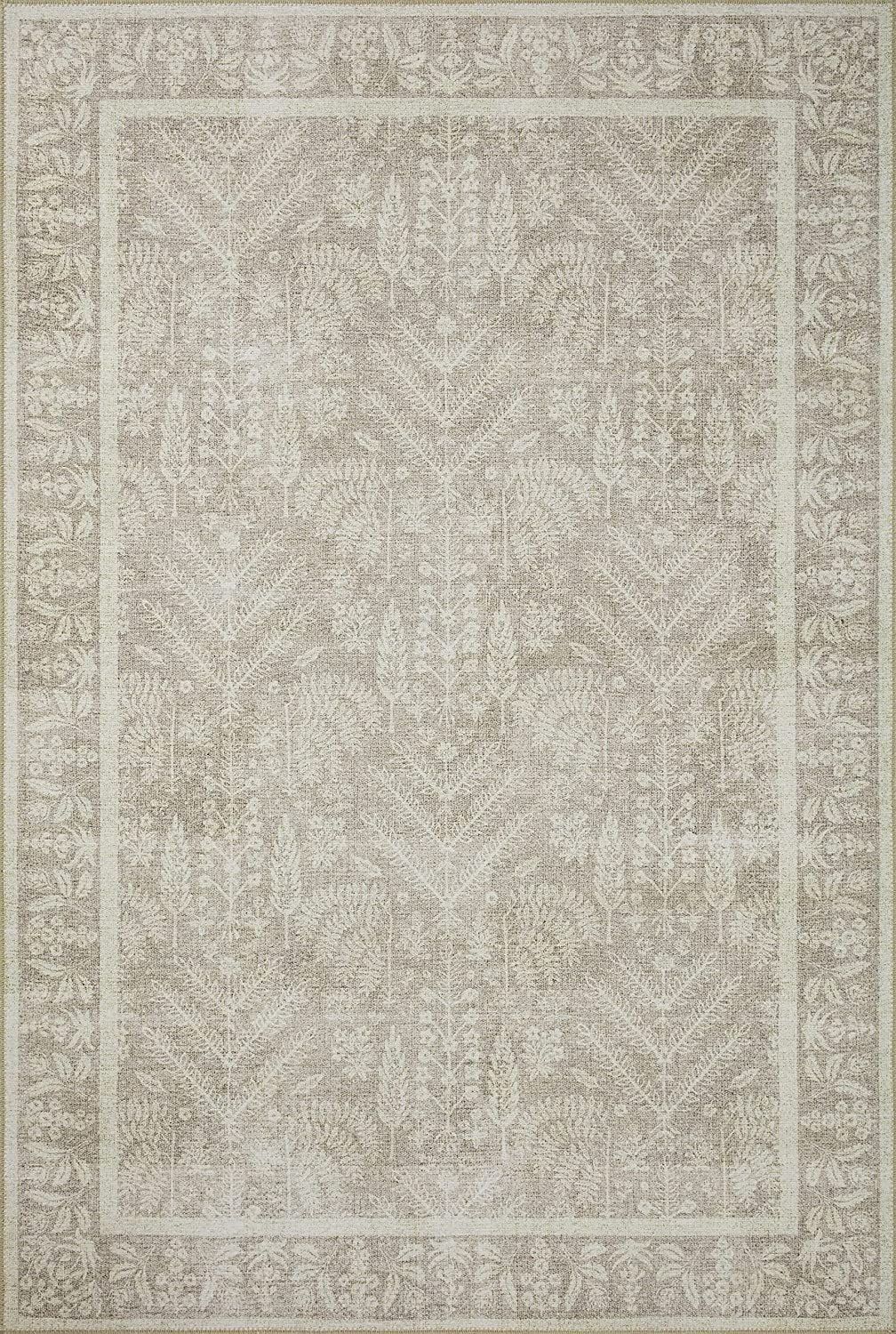Rifle Paper Co. x Loloi Maison Collection MAO-02 Bough Natural 2'-3" x 3'-9" Accent Rug | Amazon (US)