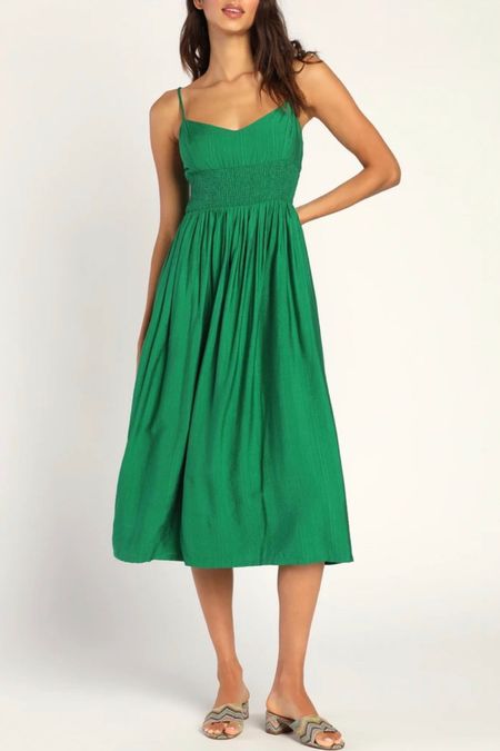 Green dress
Vacation outfit 
Spring dress 
#ltkunder100


#LTKFind #LTKSeasonal #LTKU