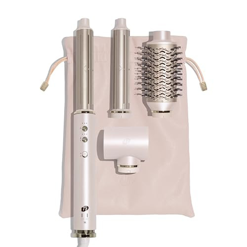 Aire 360 Ceramic Dual Voltage Air Styler Blowout Kit with Curling Attachments, Oval Brush & Dryin... | Amazon (US)