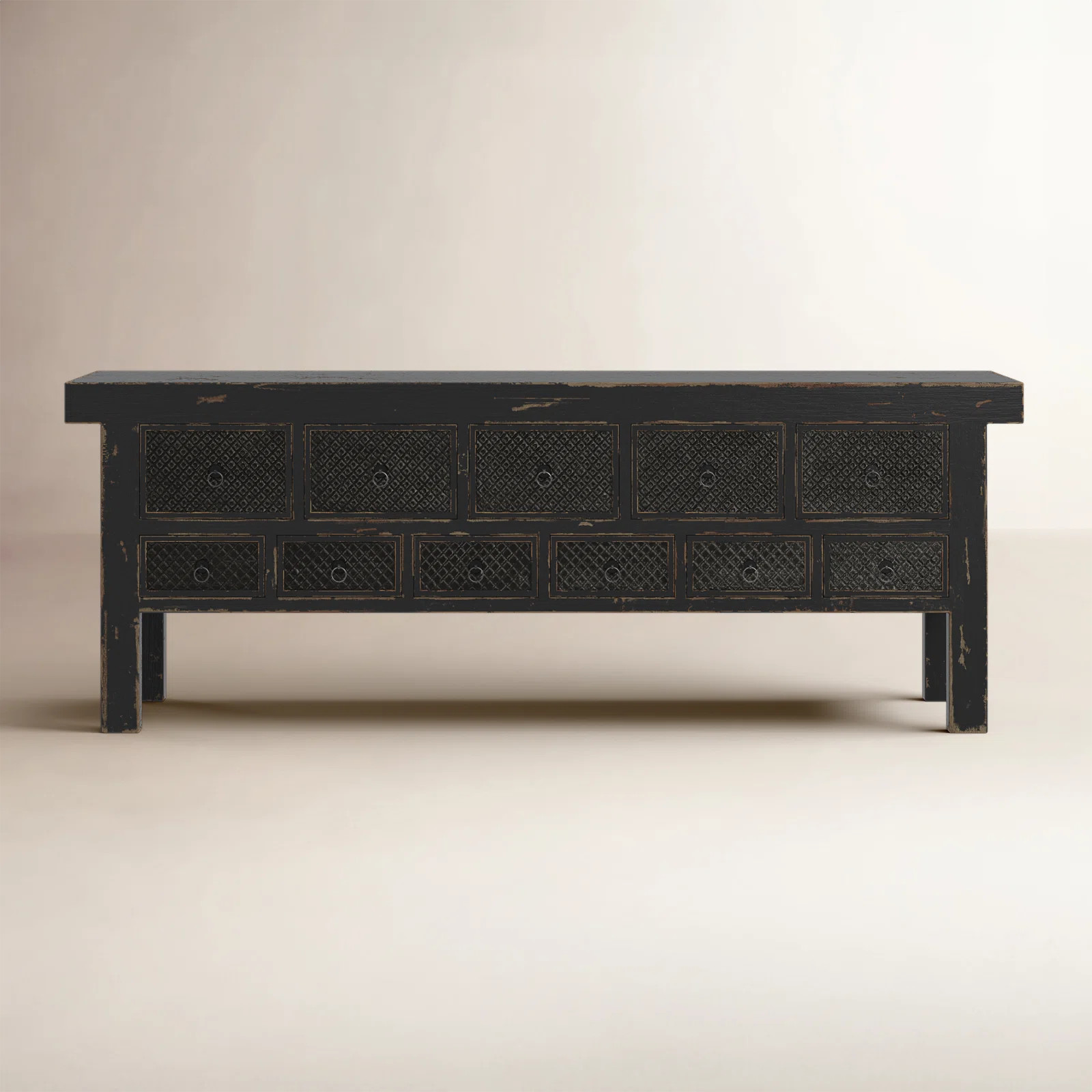 Lahey 93'' Solid Wood Console Table | Wayfair North America