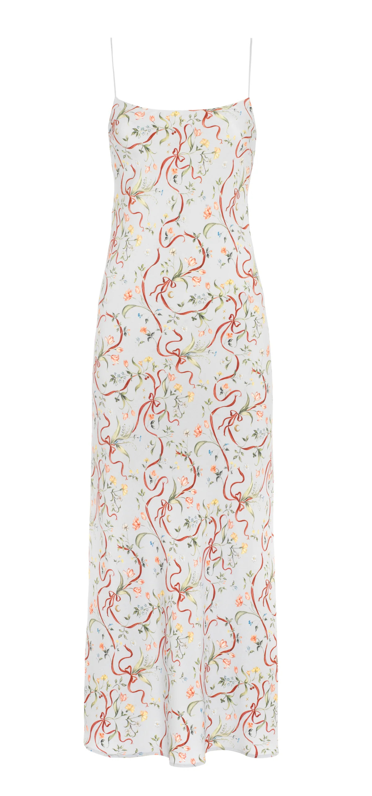 Riley Sheehey x Refine: The Carolyn Slip Dress in Pale Blue | Over The Moon