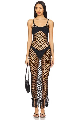 Mika Maxi Dress in Toast | Revolve Clothing (Global)