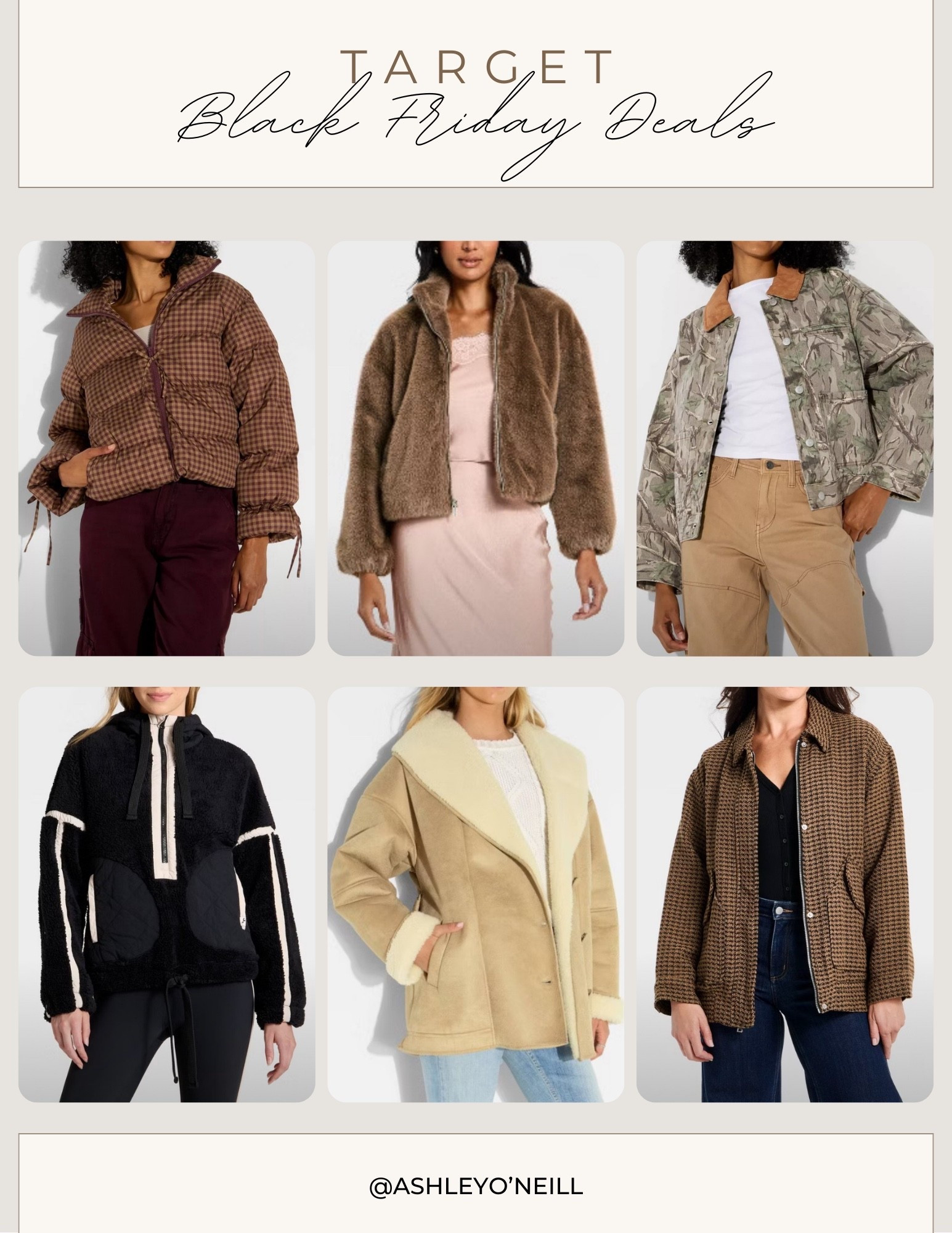 Target black friday deals on jackets and outerwear!

#LTKSaleAlert #LTKSeasonal #LTKFindsUnder100