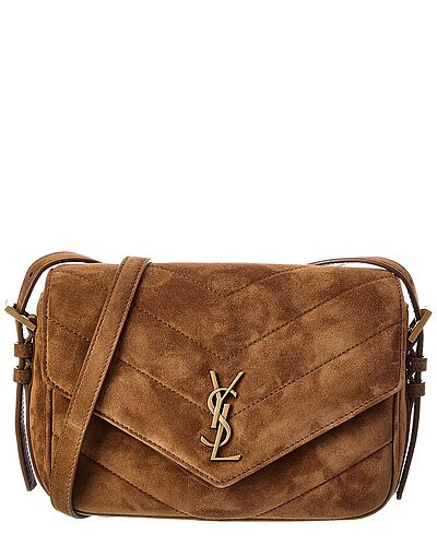 Saint Laurent Loulou Suede Shoulder Bag | Gilt & Gilt City