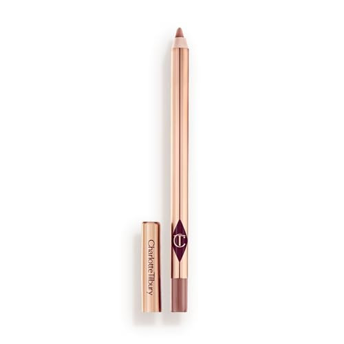 Charlotte Tilbury Lip Cheat Lip Liner Pencil - Gives Lips a Fuller-Looking, Defined Pout - Enriched with Jojoba Oil & Hyaluronic Acid - Waterproof, Smudge-Proof & Transfer-Proof - Iconic Nude | Amazon (US)