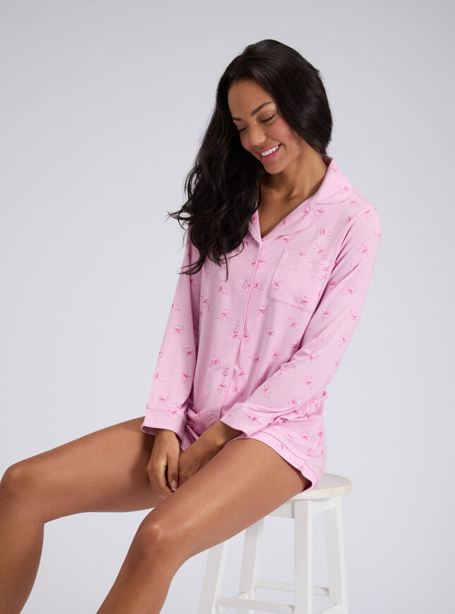 Candy Cane Modal Short Pyjama Set | Boux Avenue | Boux Avenue (UK)