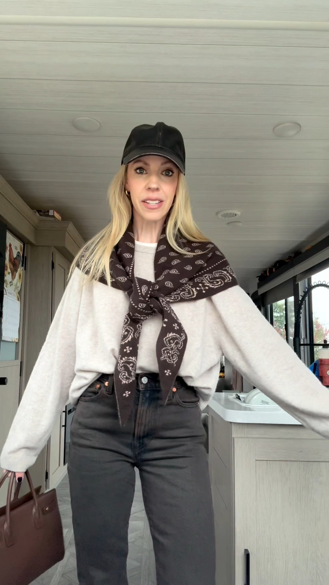 Jeans are 30% off in the @levi app today!

Cozy fall outfit, bandana print scarf, @levi brown jeans, chocolate brown fall outfit

#LTKOver40 #LTKootd #LTKSaleAlert
