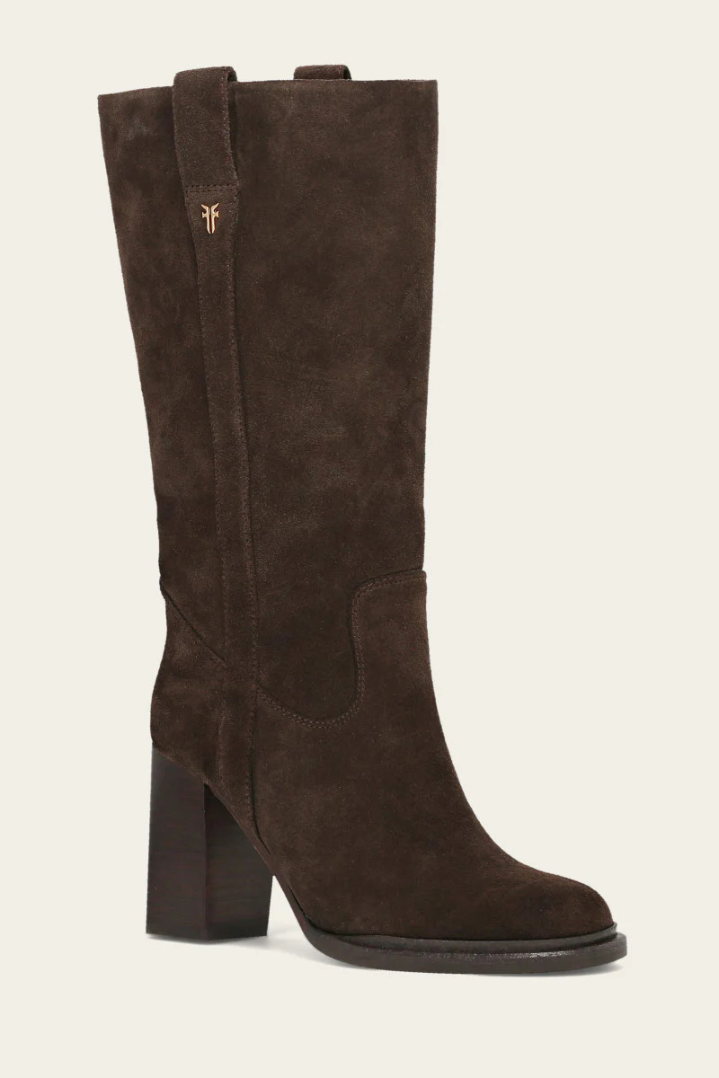 Women's Dark Brown Alex Slouchy Mid Boot | The Frye Company | FRYE