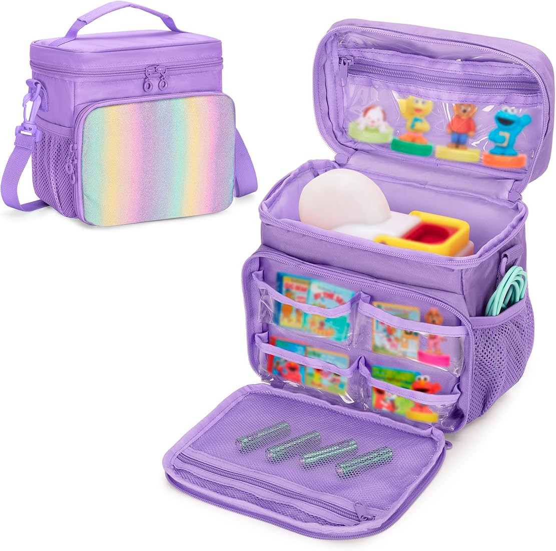 Carrying Case Compatible with Little Tikes Story Dream Machine Books Starter Set, Toy Storage Bag... | Amazon (US)