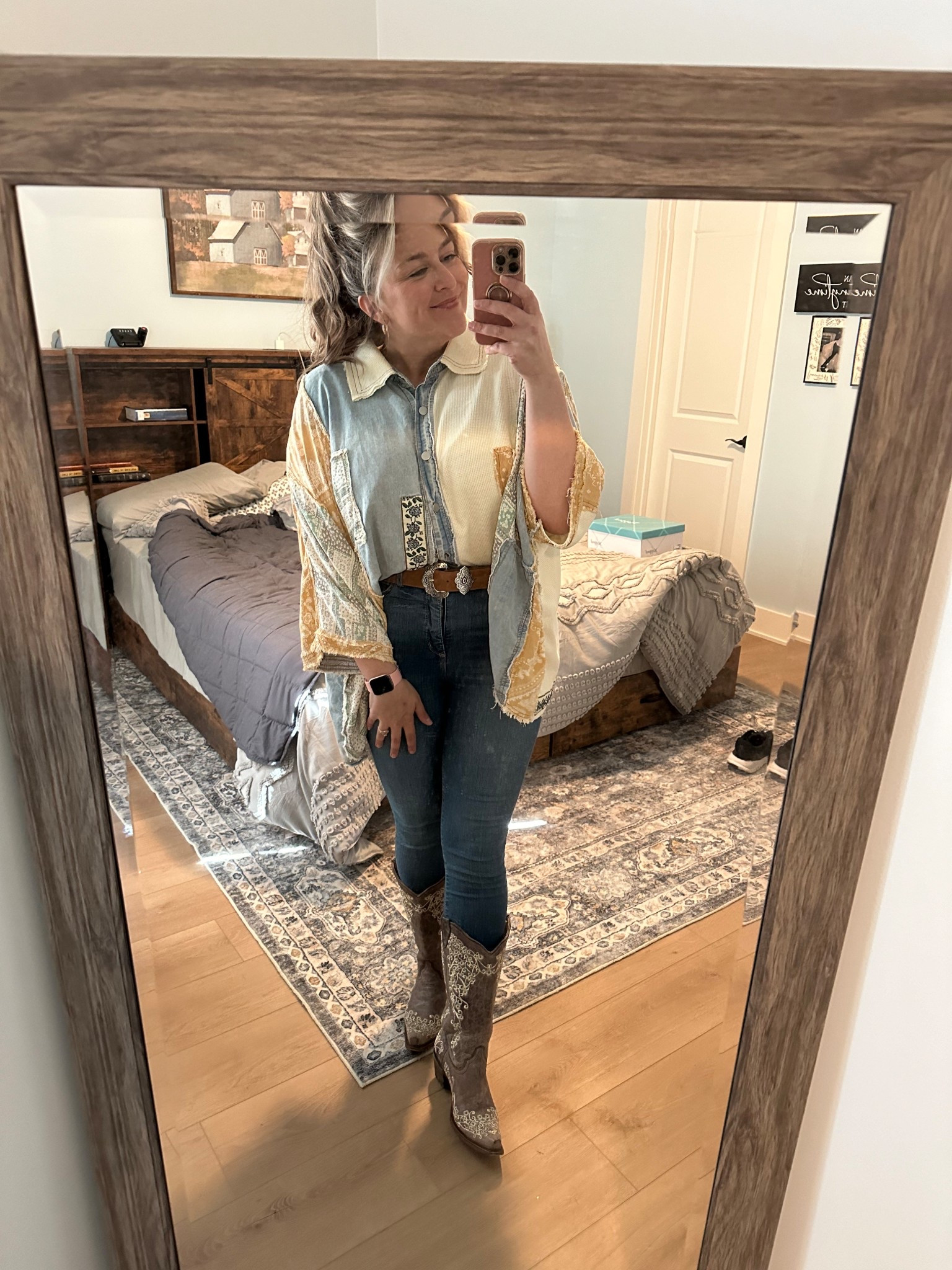For my most complimented blouse

 https://www.shopimpressions.com/products/stellar-style-color-block-top-in-light-wash?variant=40341442035786&country=US&currency=USD&utm_medium=product_sync&utm_source=google&utm_content=sag_organic&utm_campaign=sag_organic&utm_source=google&utm_medium=cpc&utm_campaign=What%27s_New_PMax_Campaign&utm_campaign=&utm_source=google&utm_medium=cpc&utm_term=&hsa_acc=3007987718&hsa_cam=18810239658&hsa_grp=&hsa_ad=&hsa_src=x&hsa_tgt=&hsa_kw=&hsa_mt=&hsa_net=adwords&hsa_ver=3&gad_source=1&gad_campaignid=18814704436&gbraid=0AAAAADoqMJ6ZjxWYNsqen3JHYpu0Lodmt&gclid=Cj0KCQjw5ubABhDIARIsAHMighZrEGSfLVLcZrAi6E5Uc3mIX0E_JXyGukYrdJdFAVCb_lbKprPUA4EaAtaCEALw_wcB

#LTKMidsize #LTKStyleTip