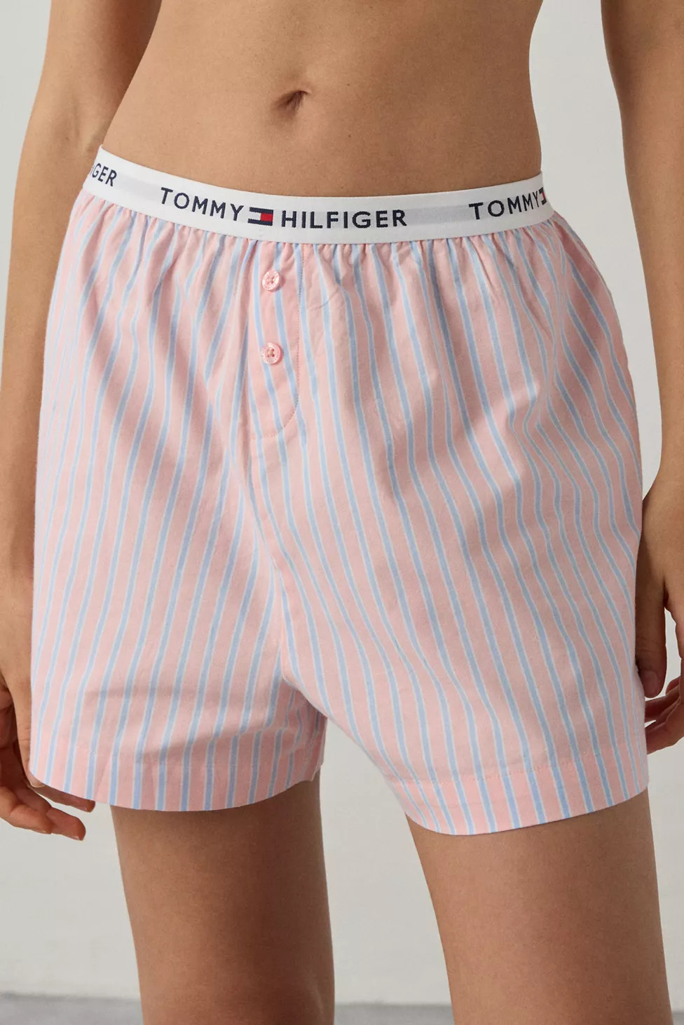 Out From Under X Tommy Hilfiger Woven Cotton Boxer Short | Urban Outfitters (US and RoW)