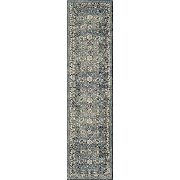 My Texas House Austin Runner, Blue, 1'11" x 7'6" - Walmart.com | Walmart (US)