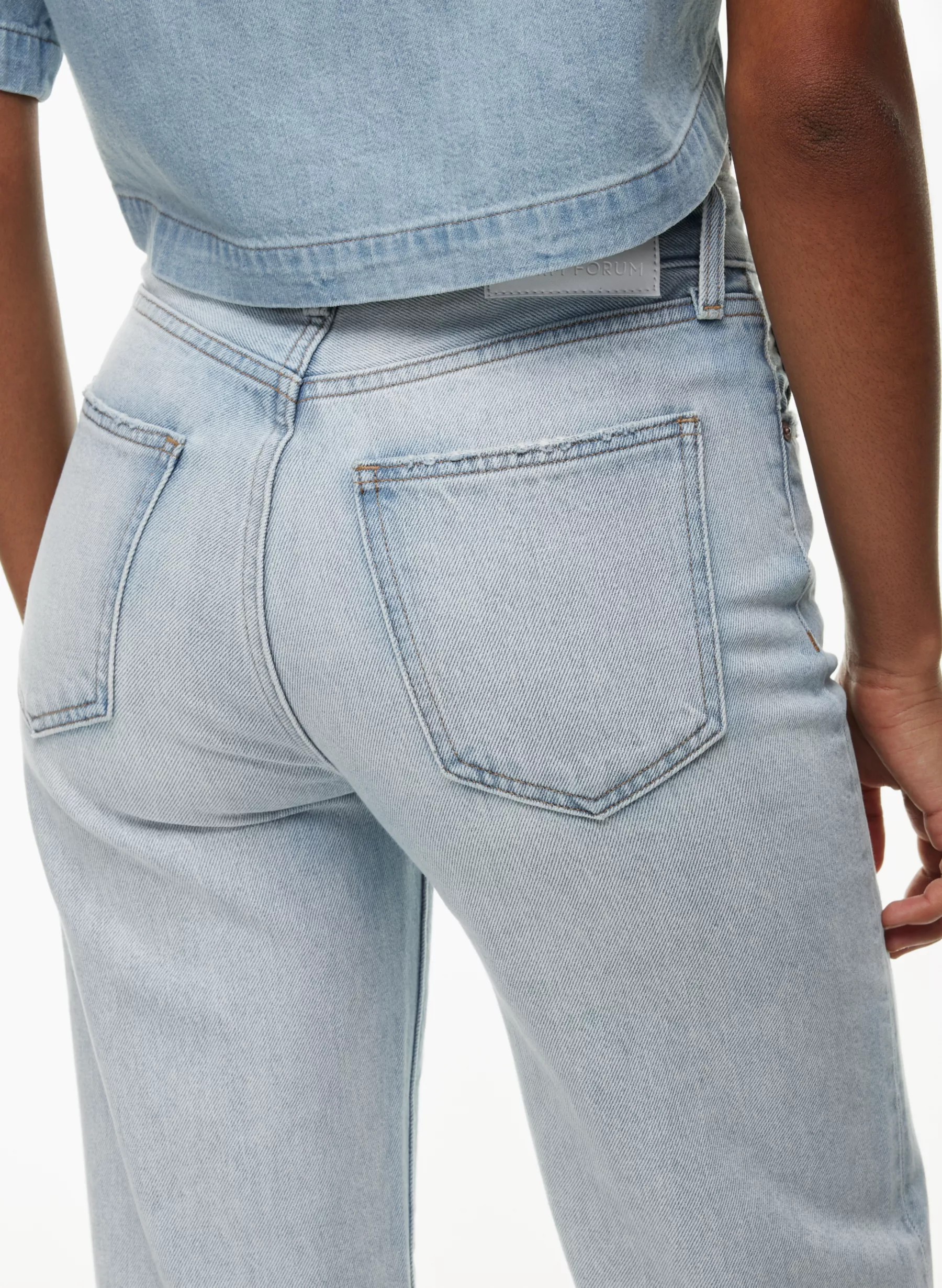 THE FARRAH HI-RISE WIDE JEAN | Aritzia