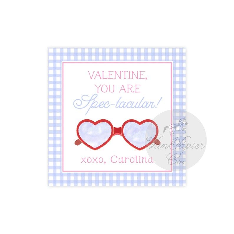Spec-tacular Valentine Cards  Purple  Glasses Valentine  - Etsy | Etsy (US)