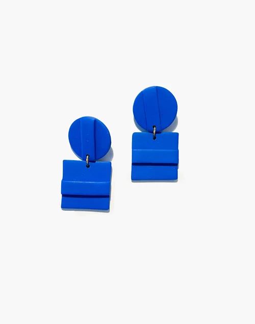 Abcrete & Co. Monochromatic Statement Earrings | Madewell