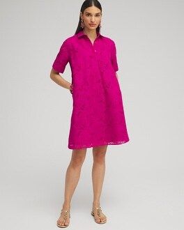 Eyelet Shirt Dress | Chico's