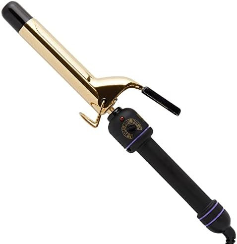 Hot Tools Pro Signature 24K Gold Curling Iron/Wand | Long-Lasting, Defined Curls, (1 in) | Amazon (US)