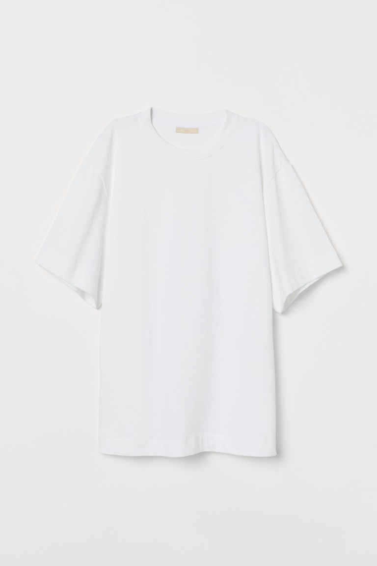 H & M - Oversized T-shirt - White | H&M (US + CA)
