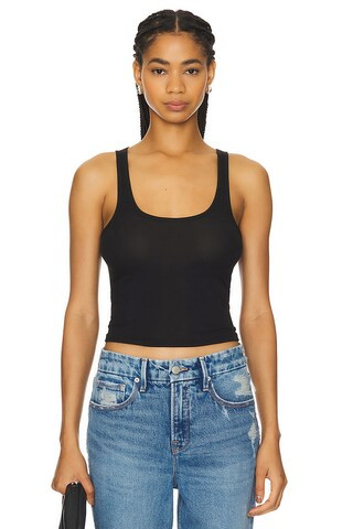 Crop Cut Tank
                    
                    Good American | Revolve Clothing (Global)