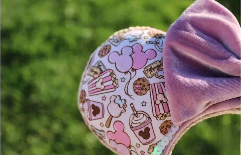 Snack Ears, Minnie Ears, Minnie Mouse, Mickey Mouse, Mouse Ears, Park Ears, Disney Inspired - Ets... | Etsy (US)