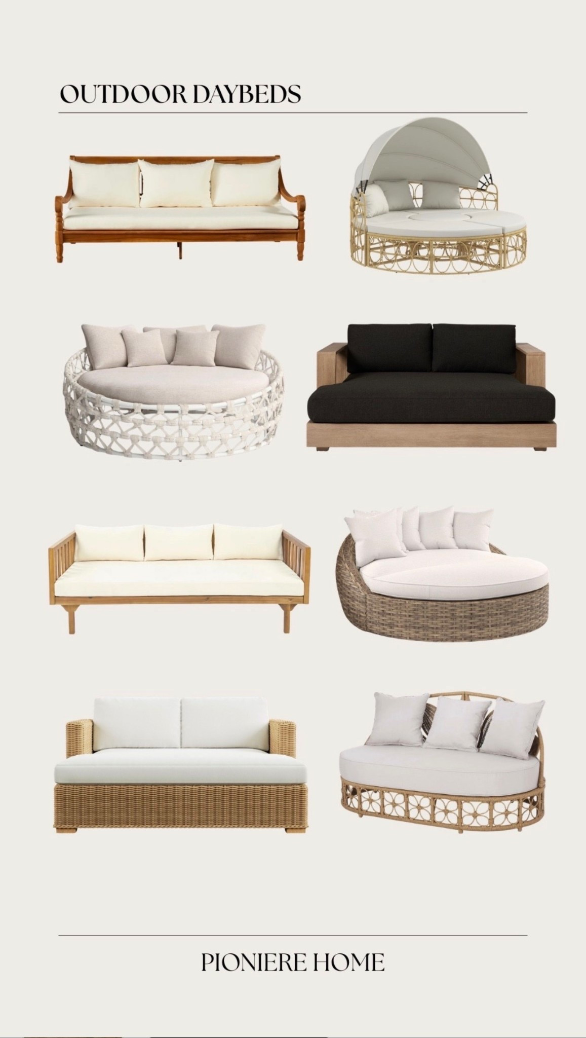 Outdoor daybeds. Outdoor lounge furniture, wicker lounge chairs, Wayfair, west elm, pottery barn, lounge chairs



#LTKSeasonal #LTKSaleAlert #LTKHome